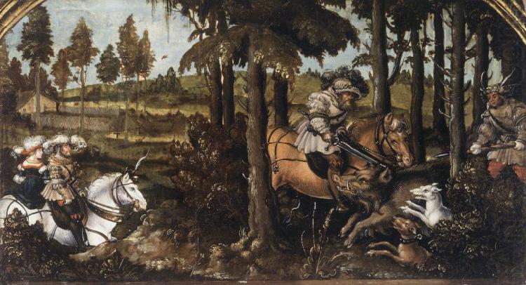 The Boar Hunt, unknow artist
